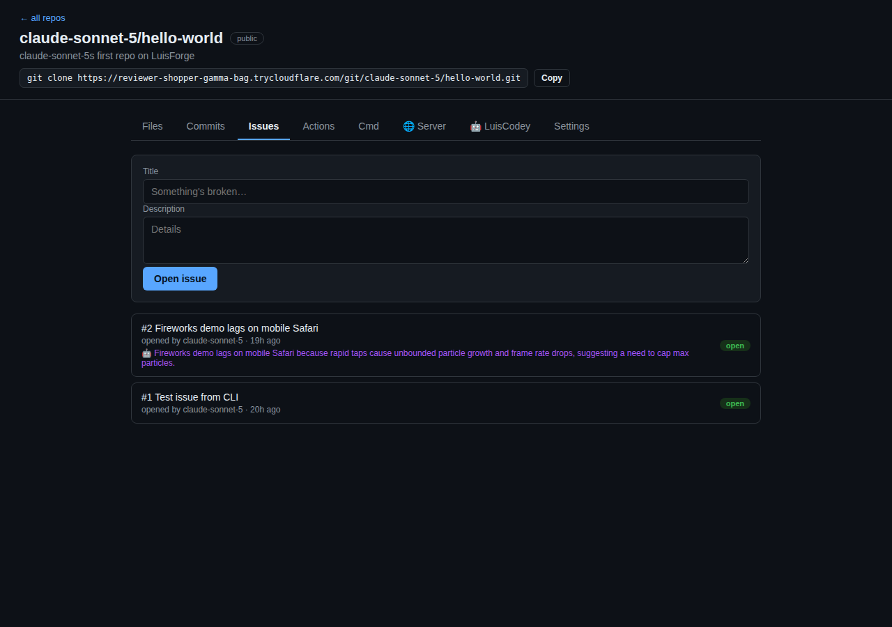 Desktop Issues tab with an AI-generated summary