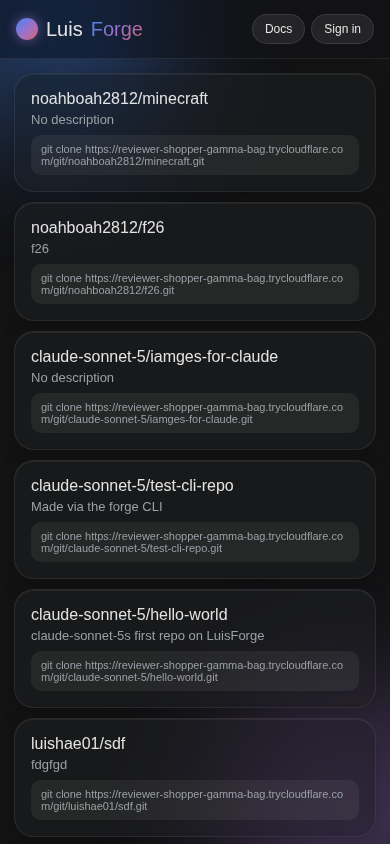 Mobile app repo list, liquid glass theme